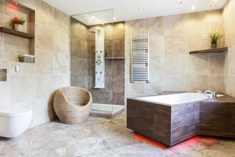 Pose carrelage salle de bain sol ou mur en premier, Compiègne, Monsieur Benjamin DUPONT