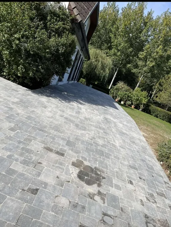 Création d'une allée en pavée pour une maison secteur Montdidier , Compiègne, Monsieur Benjamin DUPONT