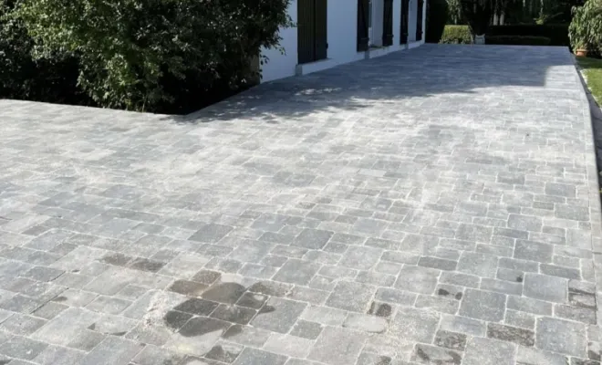 Création d'une allée en pavée pour une maison secteur Montdidier , Compiègne, Monsieur Benjamin DUPONT